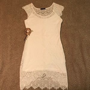 White Lace dress NWOT